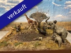 Am Wasserloch, Afrika  (verkauft)